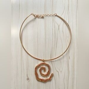 princess polly spiral necklace